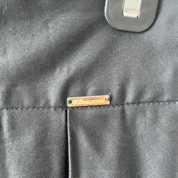 BSB Collection Black High-Waist Maxi Skirt with Pockets – Size Eu 38 - Picture 3 of 10